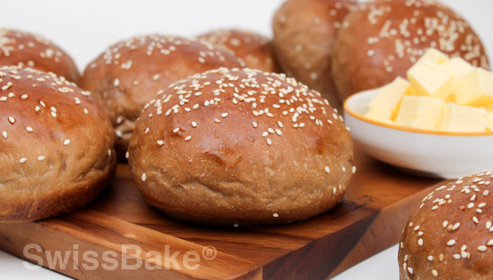 Rye Sourdough Burger Buns Recipe